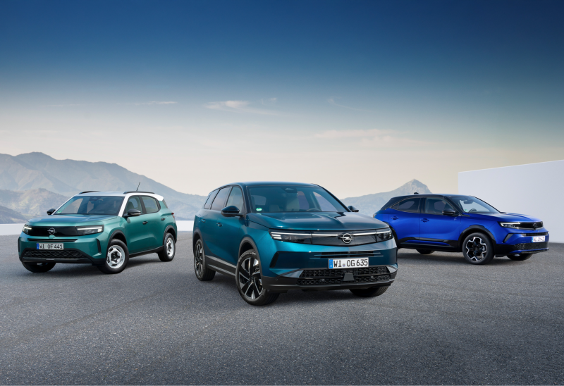 Effizient und elektrifiziert: Das neue Opel-SUV-Trio Grandland, Frontera und Mokka