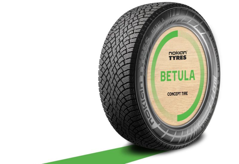 Nokian Tyres Betula: Innovativer Konzeptreifen aus Birkenrinde