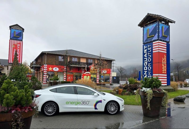 Energie 360° baut in Landquart den grössten Schnellladepark der Schweiz