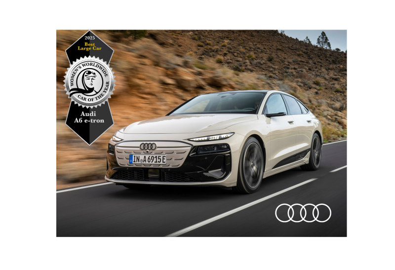 Women’s Worldwide Car of the Year 2025: Audi A6 e-tron gewinnt in der Kategorie «Large Car»