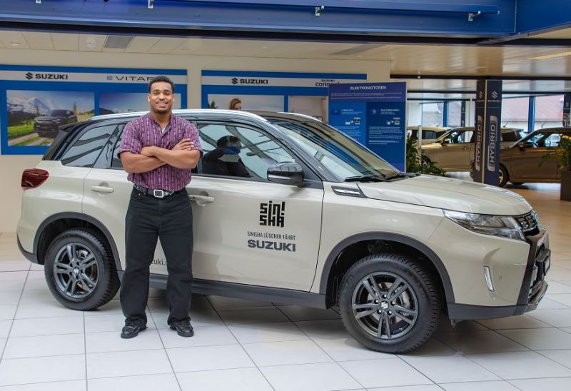 Neuer Markenbotschafter für Suzuki Schweiz