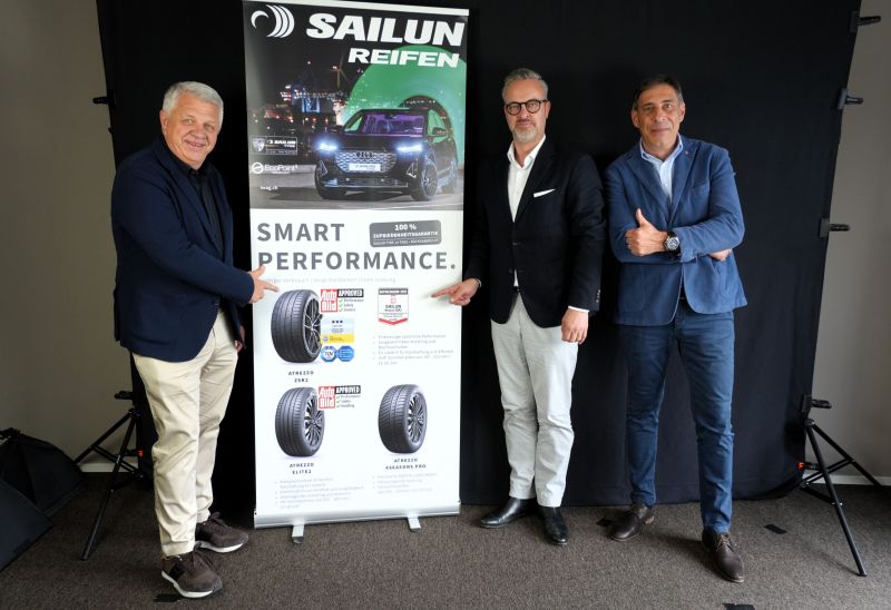 China-Reifenhersteller Sailun gibt in Europa Gas: Hoher Besuch beim Schweizer Importeur Iwag Distribution AG