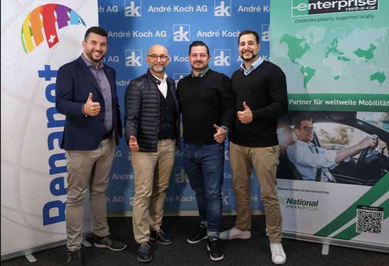 Repanet Suisse und Enterprise Rent-A-Car gehen Partnerschaft ein 