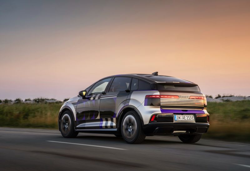 Audi A2 e-tron: Effizienz steht im Mittelpunkt