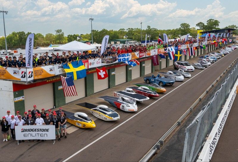 Bridgestone unterstützt die World Solar Challenge 2025 mit Enliten Reifen