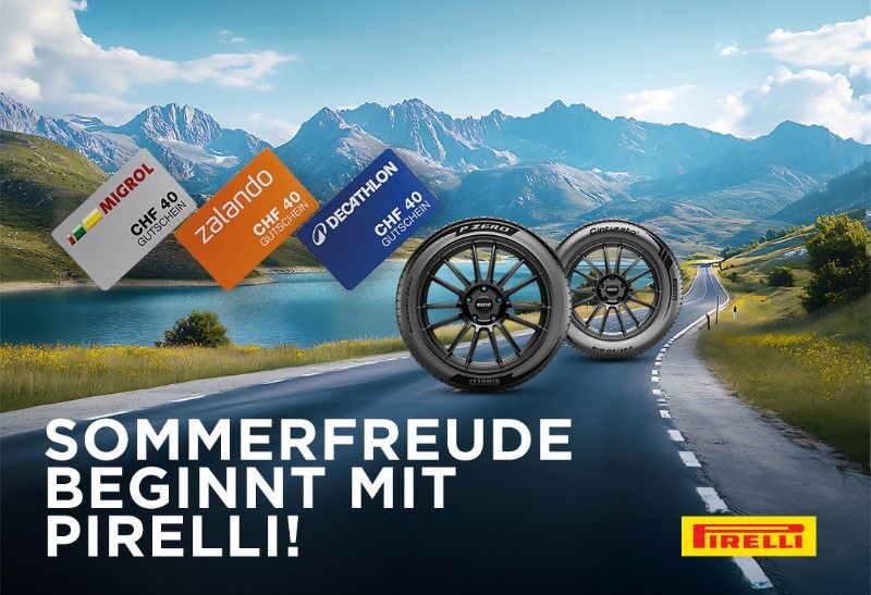 Neue Pirelli Reifen und eine starke Promotion für einen erfolgreichen Sommer