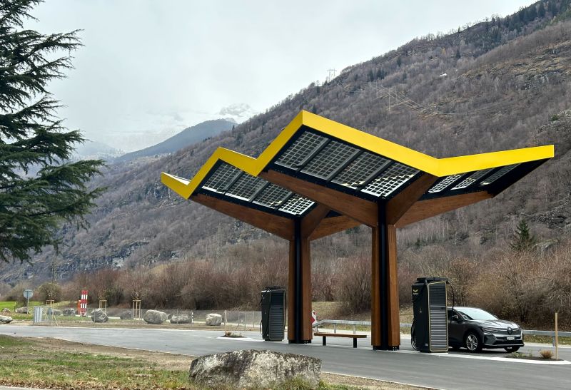 Fastned schliesst Ladelücke am Gotthard: Zwei neue Stationen im Tessin