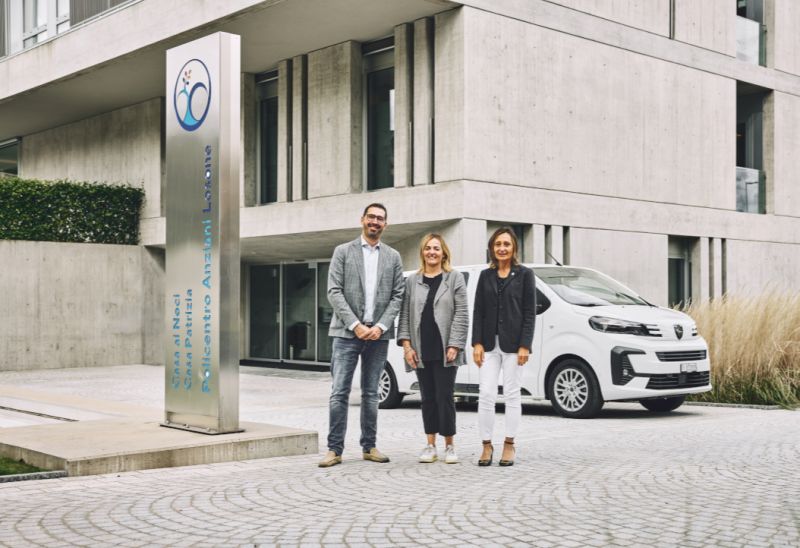 Policentro Anziani Losone setzt auf den Peugeot E-Traveller