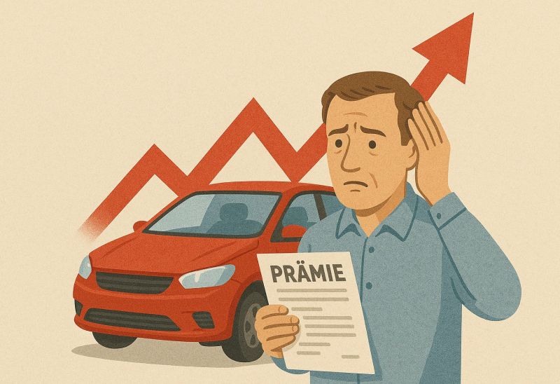 Comparis-Umfrage: Prämien für Autoversicherungen steigen 2026 erneut 