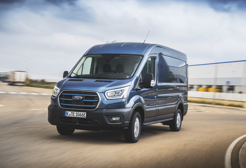 Ab sofort bestellbar: Neuer Ford E-Transit mit grösserer Batterie und erhöhter Reichweite