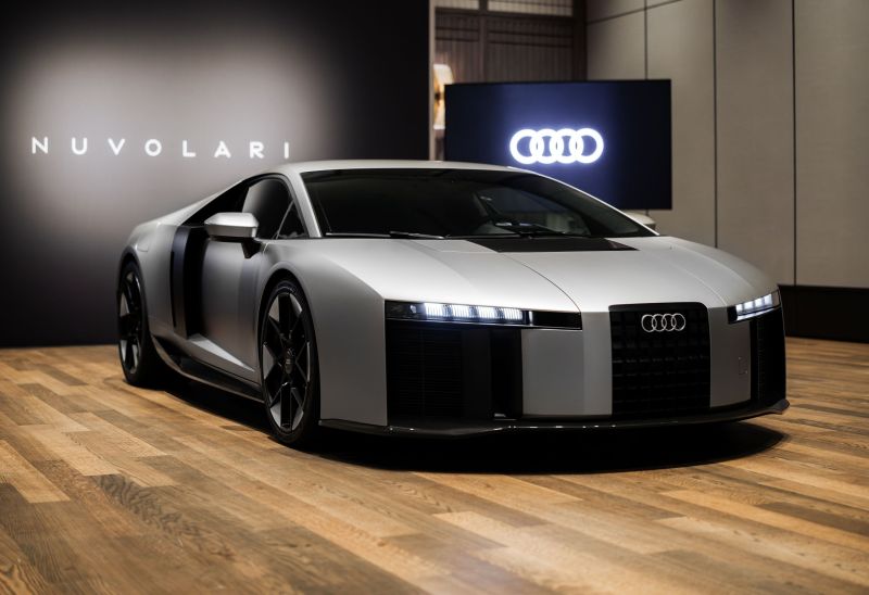Der Audi Nuvolari feiert seine Premiere in der Schweiz