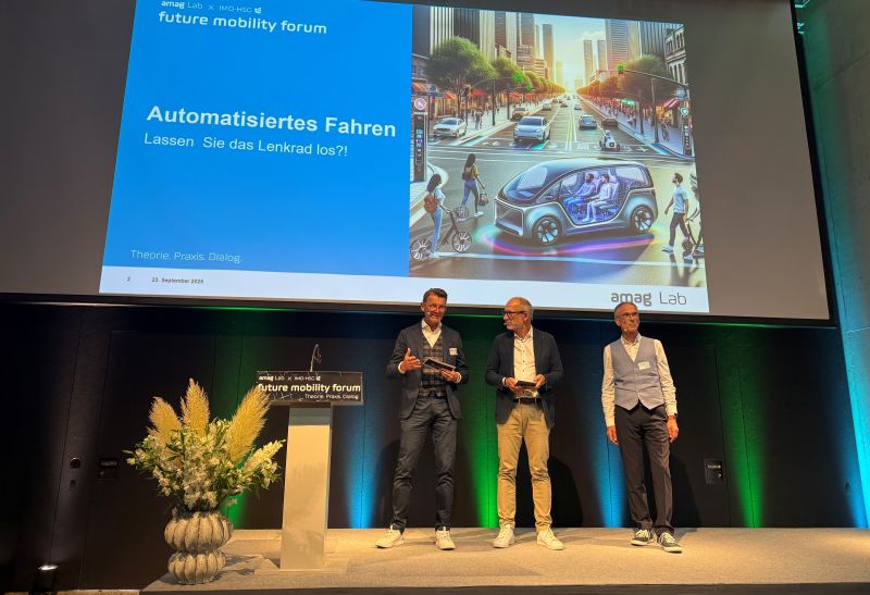 AMAG Future Mobility Forum: «Die Schweiz ist ideal für automatisiertes Fahren»