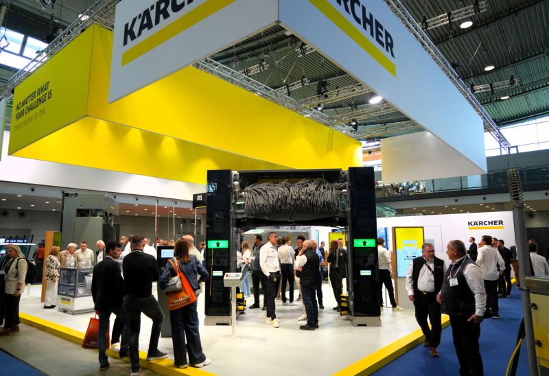 Nachlese Uniti Expo 2026: Bei Kärcher ist die Zukunft der Fahrzeugwäsche vernetzt