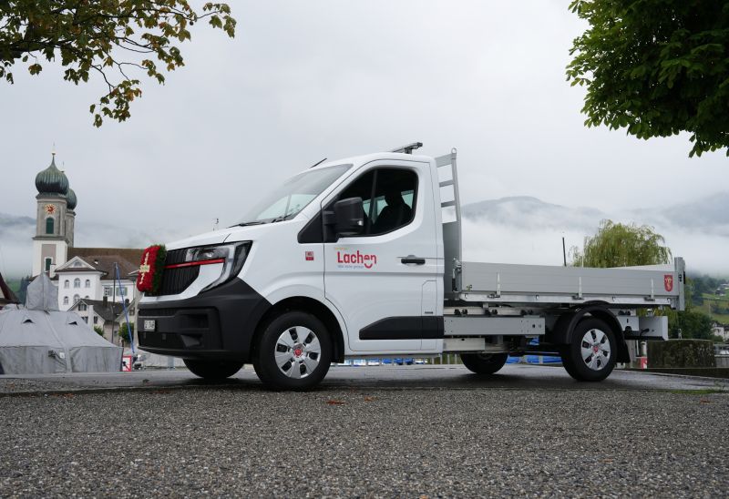 Gemeinde Lachen setzt auf Renault Trucks Master E-Tech