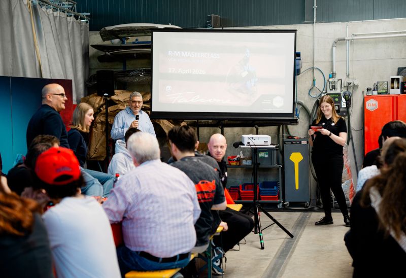 R-M Masterclass bei Falcone GmbH: Praxisnaher Austausch für die Branche