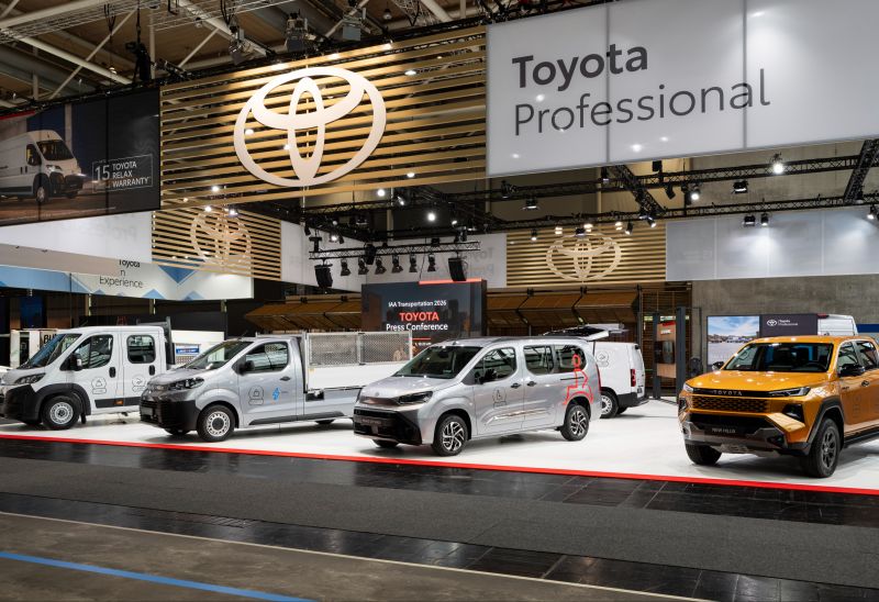Toyota Professional setzt Wachstumskurs bei leichten Nutzfahrzeugen fort