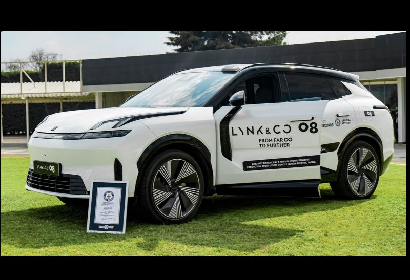 Neuer Guinness-Weltrekord für elektrische Reichweite bei Plug-in-Hybriden