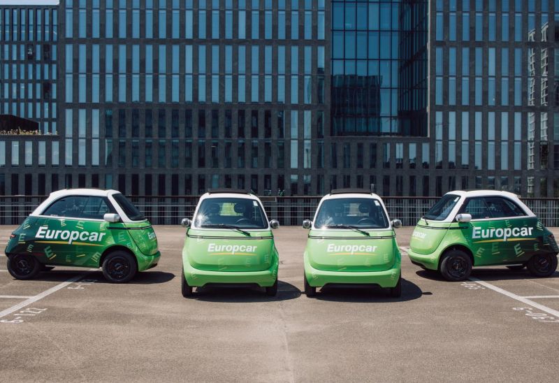Europcar Schweiz nimmt den Microlino in die Mietflotte auf