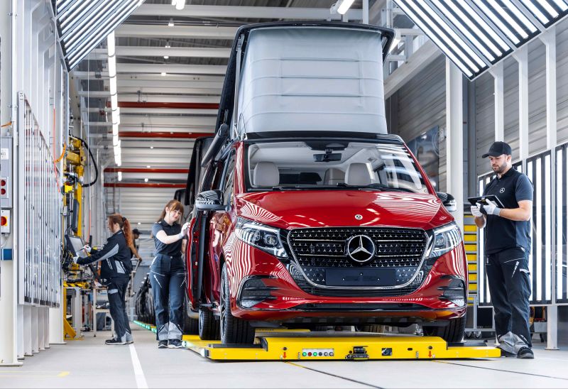 Mercedes-Benz startet Produktion des neuen Marco Polo