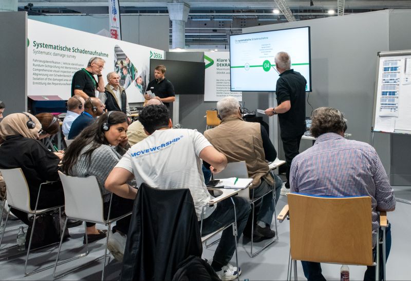 Automechanika Workshops: Gratis Weiterbildung zur modernen Unfallreparatur