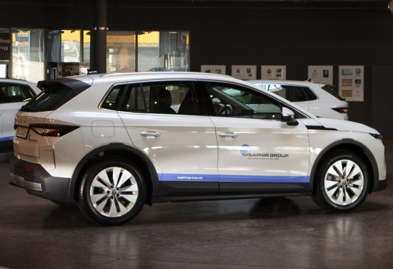 Saphir Group Networks modernisiert Flotte mit elektrischen Škoda Modellen