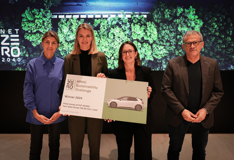 Amag Sustainability Challenge 2024 für Schweizer Start-up «Enerdrape»