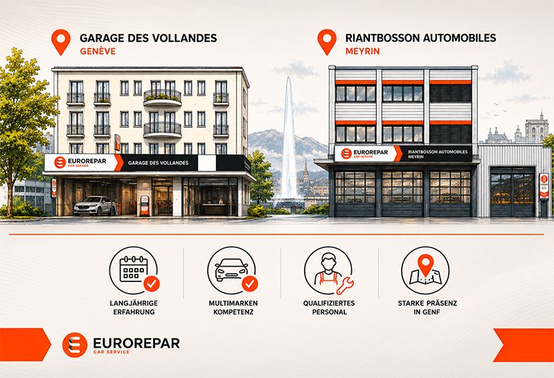 Zwei neue EUROREPAR Partner in Genf