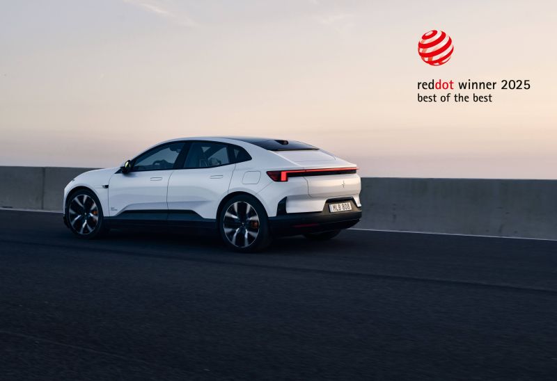 Polestar 4 gewinnt Red Dot «Best of the Best» für herausragendes Design