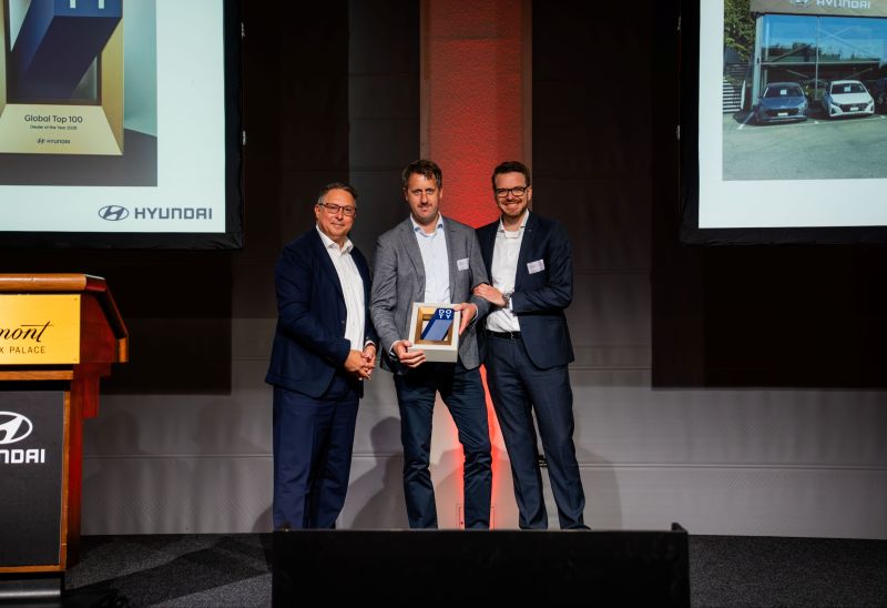 Schweizer Hyundai Partner Alcardis Automobile AG erhält «Dealer of the Year 2026»-Auszeichnung