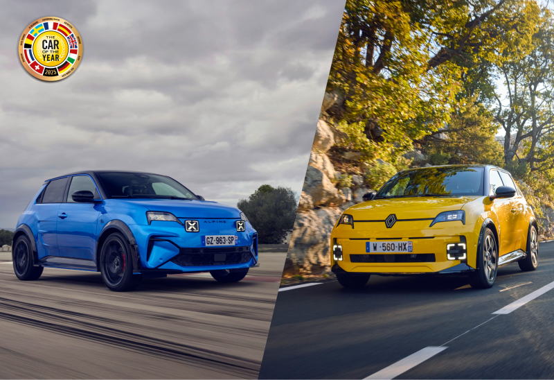   Alpine A290 und Renault R5 E-Tech sind Car of the Year 2025