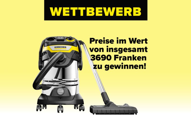 Wettbewerb: Preise für 3690 Franken zu gewinnen!