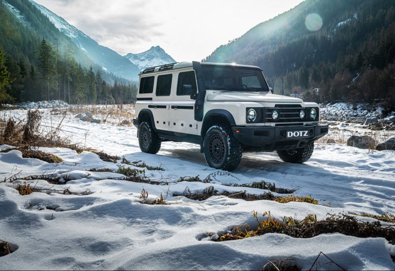 DOTZ 4x4: Neue Stahlräder für Offroad-Profis