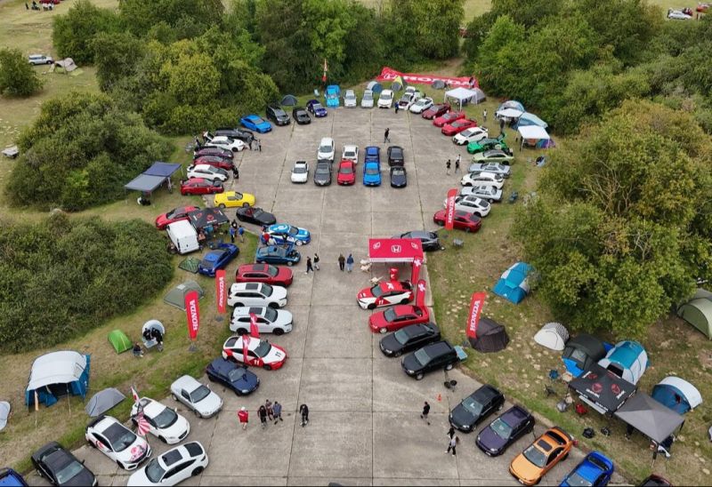 Honda Euro Meet 2025: Knapp 100 Schweizer Honda Fans in Clastres