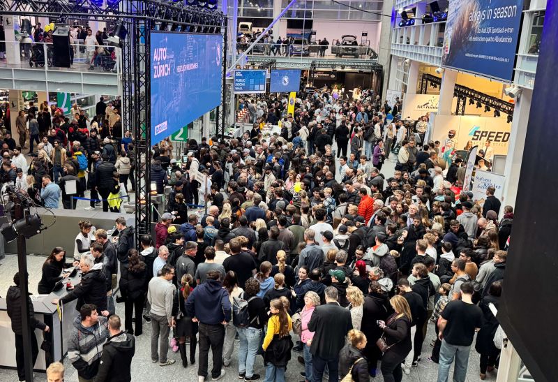 Auto Zürich 2025 schliesst mit Besucherrekord