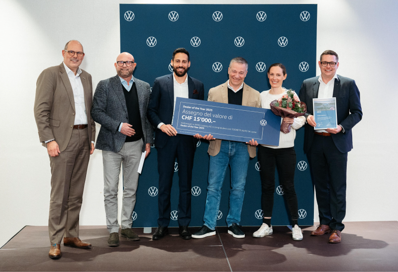 Dealer of the Year 2025: Volkswagen ehrt die besten Partner in der Schweiz