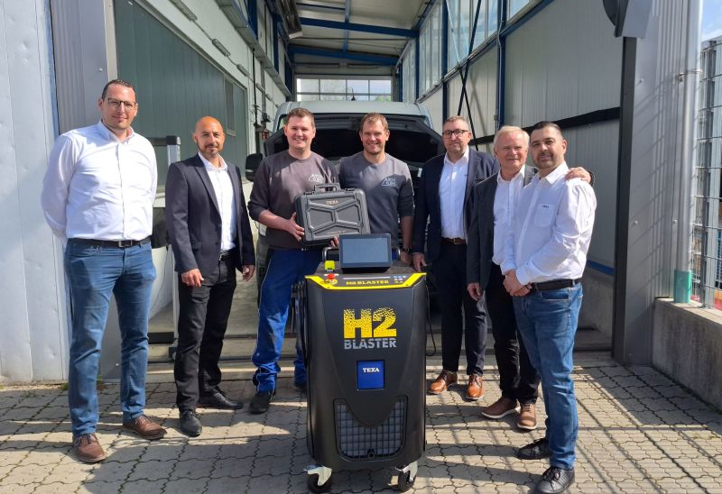 Texa liefert den 1000. H2-Blaster aus