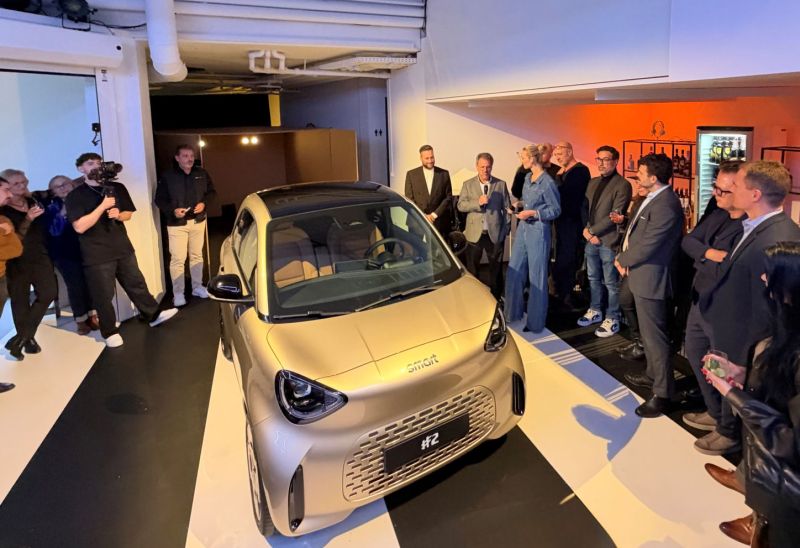 Der neue Smart #2 feierte in Zürich Schweizer Premiere