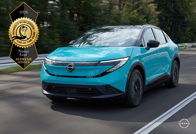 Nissan Leaf gewinnt WWCOTY 2026: Elektroauto überzeugt internationale Jury