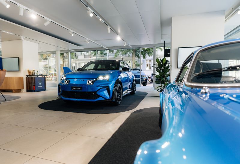 Alpine eröffnet Pop-up-Showroom am Zürichsee