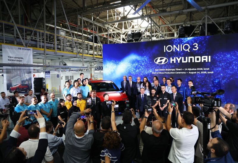 Hyundai startet Produktion des IONIQ 3 in der Türkei