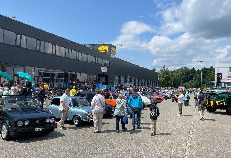 Neuer Besucherrekord am Calag Oldtimertreffen