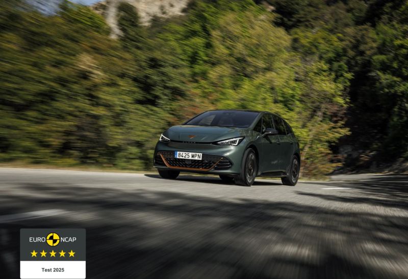 Cupra-Modelle sichern sich erneut Bestnoten im Euro-NCAP-Test
