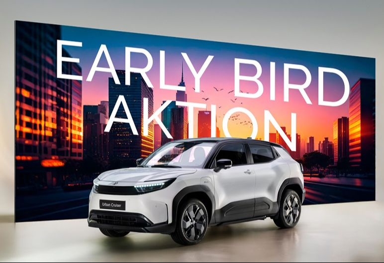 Der neue Toyota Urban Cruiser – jetzt online reservieren!