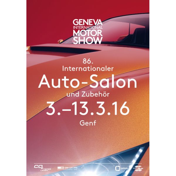   Die Plakate: Zürcher Agentur wirbt für den Auto-Salon