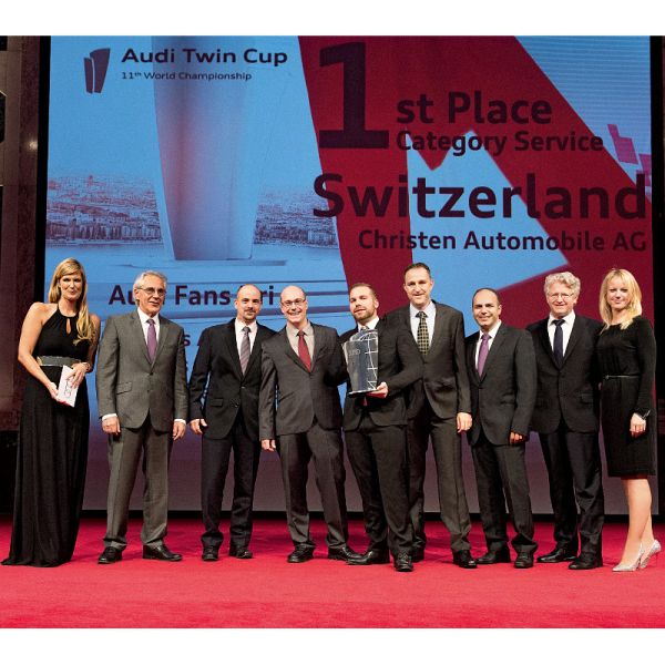   Audi Twin Cup: Schweizer Team wird Service-Weltmeister