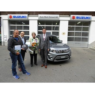   Suzuki verkauft das 150‘000. Fahrzeug in der Schweiz