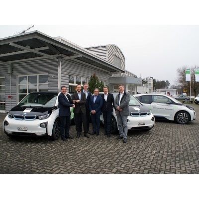 Die Bott Schweiz AG fährt auf BMW i3 ab