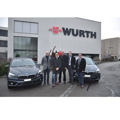 Würth AG fährt auf 27 neue BMWs ab