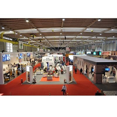   2017: Kurze Fachmesse in der Halle 7 steht