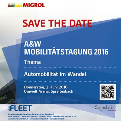 A&W Mobilitätstagung 2016 – Automobilität im Wandel